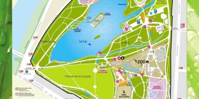 Karte Lyon park