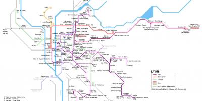 Lionas dzelzceļa kartes